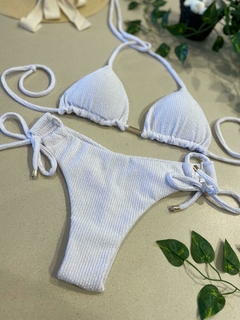 Biquíni cortininha Canelado Grosso - comprar online
