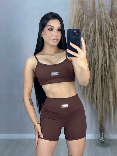 SHORTS PESPONTO COUTURE