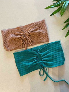 Top Faixa Tricot