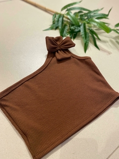 Cropped Canelado Flor - It’s Fit