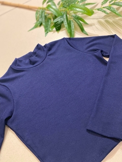 Cropped Manga Longa