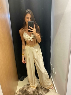 Conjunto Top/Pantalona - comprar online