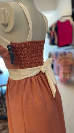 Vestido Longo Linho - comprar online