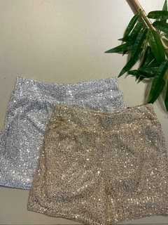 Shorts Paetê