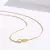 Corrente Feminina Bicolor em Prata 925 e Ouro 18k