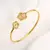 Pulseira Trevo Dourada – Brilho, Delicadeza e Boa Sorte - FutureStyle