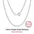 Colar Liso – Minimalismo em Prata 925