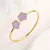 Pulseira Trevo Dourada – Brilho, Delicadeza e Boa Sorte - comprar online