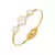 Pulseira Trevo Dourada – Brilho, Delicadeza e Boa Sorte - loja online