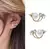 Brincos Folha Vintage – Leveza e Cristal com Estilo