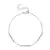 Pulseira de Prata Esterlina 925, Ajustável, com Pingente de Coração - comprar online