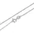 Corrente Feminina Bicolor em Prata 925 e Ouro 18k