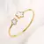 Pulseira Trevo Dourada – Brilho, Delicadeza e Boa Sorte - FutureStyle