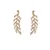 Imagem do Brincos Folha Vintage – Leveza e Cristal com Estilo