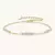 Pulseira de Prata Esterlina 925, Ajustável, com Pingente de Coração - FutureStyle