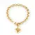Pulseira de Ouro com Pingente de Coração – Delicadeza e Estilo - FutureStyle