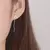 Brincos femininos longos com corrente, borla, coração rosa, trevo e pingente gota – estilo doce e romântico. - FutureStyle