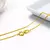 Corrente Feminina Bicolor em Prata 925 e Ouro 18k - comprar online