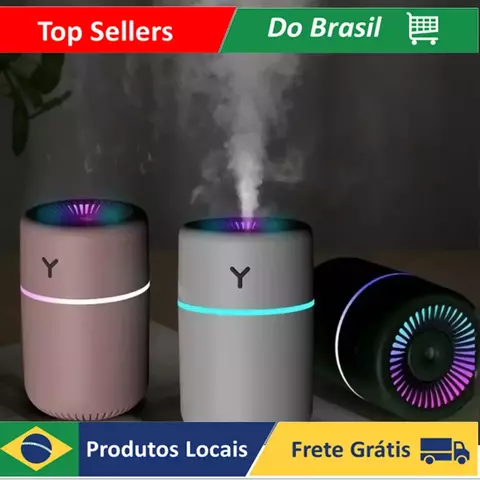 Mini Umidificador Purificador De Ar Portátil Usb Colorido Led Lk903 Luuk Young