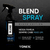 BLEND SPRAY BLACK 500ML - VONIXX na internet