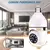 Foco Camara 360 Wifi Security Espia Ip Vision Nocturna Hd Color Blanco - comprar online