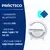 Reloj Velador Luz Led Cargador Celular Parlante Bluetooth Estructura Blanco Pantalla Negro - comprar online