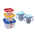 Kit Copo com Alças e 3 Potes Patrulha Canina Azul