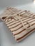 Sweater rayado con capucha