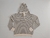 Sweater rayado con capucha