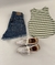 Short rígido jeans palis - magnolia shoes