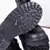 BORCEGO DE CUERO NEGRO - comprar online