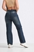 Jeans wide con lineas