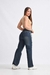 Jeans wide con lineas - Locas de amor