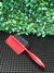 Peine fade rojo