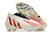 Chuteira Adidas Predator Edge+ FG - Branca/Vermelha