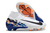 Chuteira Nike Air Zoom Mercurial Superfly IIX Elite FG - Branca/Azul - comprar online