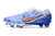 Chuteira Nike Air Zoom Mercurial Vapor XV Elite FG - Branco/Azul - ProJogo Esportivo