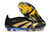 Chuteira Adidas Predator Elite Tongue FG - Preta/ Dourada