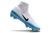 Chuteira Nike Zoom Superfly 5 Elite FG5 - Branca/Azul