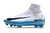 Chuteira Nike Zoom Superfly 5 Elite FG5 - Branca/Azul na internet