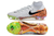 Chuteira Nike Phantom Luna Elite FG - Branca/Laranja - ProJogo Esportivo