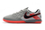 Imagem do Chuteira Tiempo Lunar Legend VIII Pro IC - Cinza Escuro/Vermelho