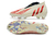 Chuteira Adidas Predator Edge+ FG - Branca/Vermelha - ProJogo Esportivo