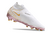 Chuteira Nike Phantom GX Elite DF Link FG - Branca/Dourada