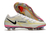 Chuteira Nike Phantom GT2 Elite FG - Branca/Dourada