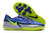 Chuteira Nike React Phantom GT2 Pro IC - Azul/Verde