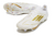 Chuteira Adidas F50+.1 FG - Branca/Dourada - loja online