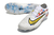 Chuteira Nike Phantom GX Elite DF Link FG - Branca/Dourada - loja online