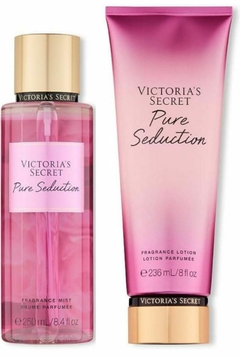 Kit Victoria's Secret Pure Seduction Hidratante 236ml + Body Splash 250ml