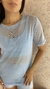 Blusa Tule Azul Bebê